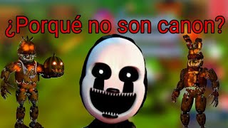 ¿Porqué no son canon Fnaf Plasmab5p [upl. by Atteroc851]