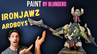 How to Paint Ironjawz Ardboys [upl. by Mackay368]