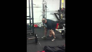 Pulling Staggered Stance One Arm Barbell Row [upl. by Villiers887]