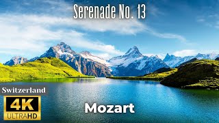 Mozart  Serenade No13 Eine Kleine Nachtmusik Switzerland 4K [upl. by Judi78]