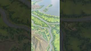 Cities Skylines Map Review 68  Bay of Rivers [upl. by Cariotta]