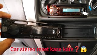 car stereo reset kaise kare  kenwood car stereo reset kaise kare❓😱youtubevideos trending viral [upl. by Yenar]