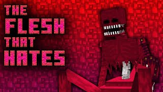 Trying To BEAT The Flesh That Hates And The THING in Minecraft [upl. by Giffer]