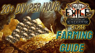 Easy Low Budget 20 Div Farming Strategy  Path of Exile 325 [upl. by Ikir]