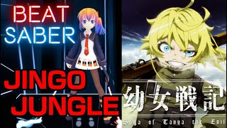 【BeatSaber】JINGO JUNGLE English ver  AmaLee【幼女戦記】 [upl. by Atinahc]