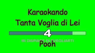 Karaoke Italiano  Tanta Voglia di lei  Pooh  Testo [upl. by Natsyrt]