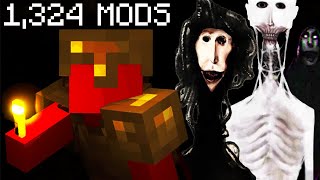 Surviving 100 Days Of EVERY SINGLE Horrifying Minecraft Horror Mod [upl. by Ursas]