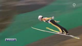 Skifliegen Vikersund 2017 Johann Andre Forfang 2425m FULL HD [upl. by Alhahs]