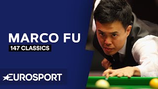 147 Classics Marco Fu  Snooker  Eurosport [upl. by Nnaylloh]