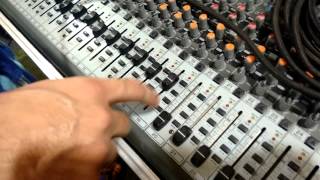 Mixer Eurodesk 28 Canais Sx 3242 Fx  Behringer [upl. by Vyse18]