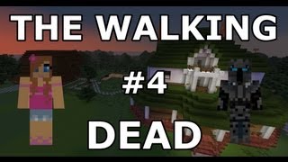 Minecraft The Walking Dead  HOW IS THIS EASY  Part 4  Adventure Map  With Jen [upl. by Koenig845]