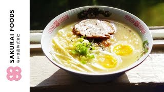 Sakurai Foods Vegetarian Tonkotsu Ramen Instant Noodle Recipe Time EP 260 [upl. by Elena]