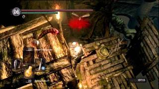 Dark Souls Blighttown Shortcut to Bonfire then Boss [upl. by Eicyaj]