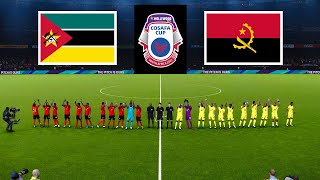 Mozambique vs Angola  COSAFA Cup 2023 [upl. by Eintrok]