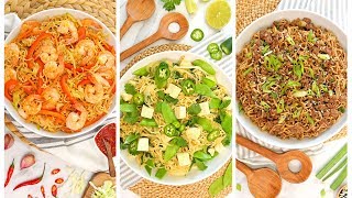 3 Easy Ramen Noodle Recipes  20 Minute Dinner Ideas [upl. by Ecienaj]