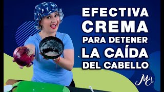 CREMA PARA DETENER LA CAIDA DEL CABELLO [upl. by Ardnasil]