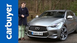 Infiniti Q30 indepth review  Carbuyer [upl. by Eerolam]