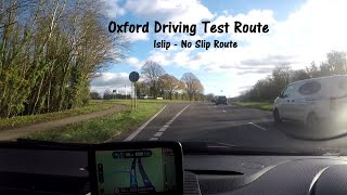 Oxford Driving Test Route 2024  Islip No Slip Route [upl. by Fadden43]