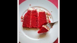 THE BEST RED VELVET CAKE   HOLIDAY RECIPES [upl. by Enilehcim]