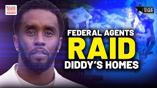 Sean Diddy Combs Homes RAIDED By Police Homeland Security  Roland Martin [upl. by Sells]