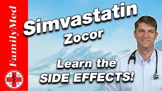 SIMVASTATIN ZOCOR FOR HIGH CHOLESTEROL  What to Watch For [upl. by Linnet]