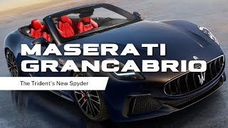 2024 Maserati GranCabrio Review Ultimate Luxury Convertible Experience Unveiled [upl. by Marigold]