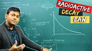 What is Radioactive Decay Half Life  Decay Constant  Activity  Problems Solving [upl. by Einnus]