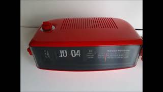 National Panasonic RC6001B Flip clock [upl. by Emery]