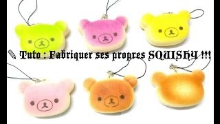 ✎ Tuto ✎  Fabriquer ses propres Squishy [upl. by Lever]