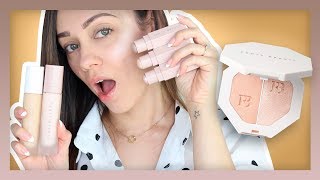 FENTY BEAUTY BY RIHANNA  PONEMOS A PRUEBA TODO EL MAQUILLAJE [upl. by Rrats]