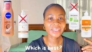 Shocking Truth Revealed Face Facts Vitamin C Body Lotion vs Nivea Radiant amp Beauty [upl. by Barabas]