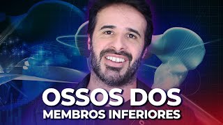 OSSOS DOS MEMBROS INFERIORES NUNCA MAIS ESQUEÇA [upl. by Goodill136]