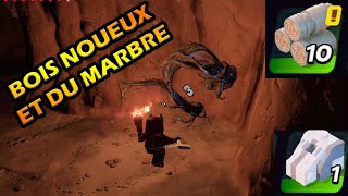 OU TROUVER DU BOIS NOUEUX ET DU MARBRE  ASTUCE LEGO FORTNITE [upl. by Amaras25]