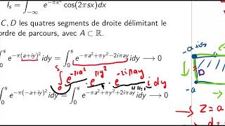 Analyse complexe 2226 Exercice 4Transformée de Fourier dune Gaussienne méthode des résidus [upl. by Dorthea]