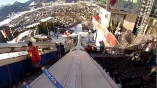 GoPro Sprung 4SchanzenTournee Oberstdorf Florian Horst [upl. by Vokay]