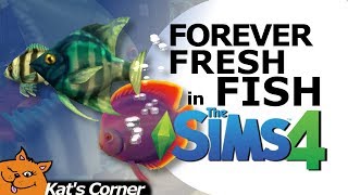 Sims 4 Game Tutorial How to Keep Fish Fresh with No Tank [upl. by Hudson546]