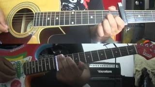 Tutoriales Beatles  For You Blue  Guitarras [upl. by Whatley]