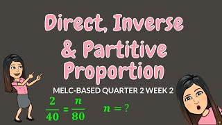 DIRECT INVERSE amp PARTITIVE PROPORTION [upl. by Noek]