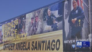 New basketball courts at Boys amp Girls Club of Chicopee honor late officer [upl. by Asiruam705]