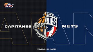 Capitanes de Arecibo vs Mets de Guaynabo  30323  BSN2023 [upl. by Nyleda]