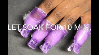 How I Remove My Acrylic Nails Without Damage [upl. by Pelaga]