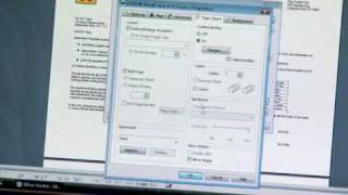 Epson Printer  How to Print TwoSided Duplex [upl. by Wickham]