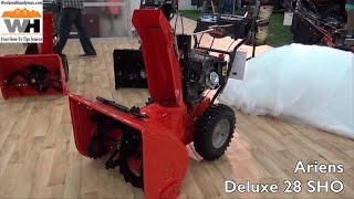 Ariens Deluxe 28 SHO Snow Blower  Weekend Handyman [upl. by Mikkel]