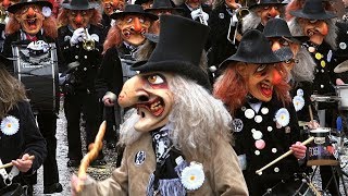 Fasnacht in Lörrach Großer Umzug 20181 [upl. by Zeiler]