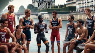 Belgium withdraws from mixed relay triathlon after Seine River swimmer comes down with Ecoli [upl. by Brendan]