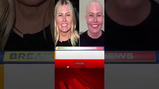 Nicole Eggert Shaves Her Head nicoleeggertbreastcancer nicoleeggert nicoleeggertcancer [upl. by Silloc]