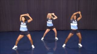 Cheer Tryout Dance With Music From The Front [upl. by Bea]