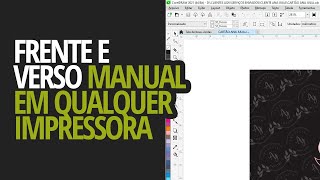 PASSO A PASSO FRENTE E VERSO ALINHADO MANUAL EM QUALQUER IMPRESSORA [upl. by Orji]