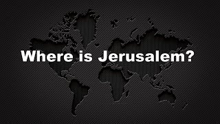 True Location of Israel Jerusalem [upl. by Notreve907]