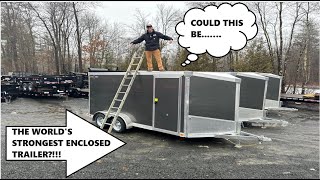 Could this be The BEST enclosed trailer on the market  Ideal Cargo Evocore [upl. by Katrina]